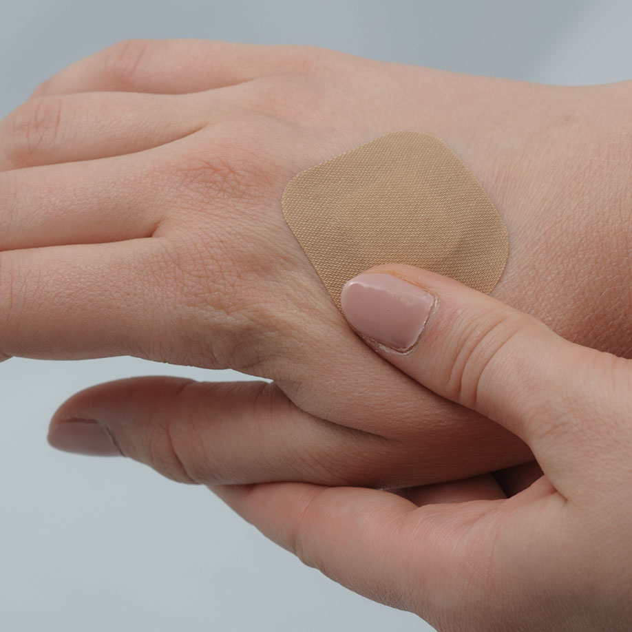 FORTE ELASTIC square Pflasterstrips