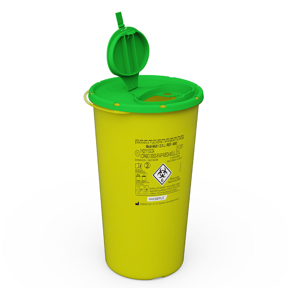 Entsorgungsboxen Medi-Müll 2.5 Ltr.