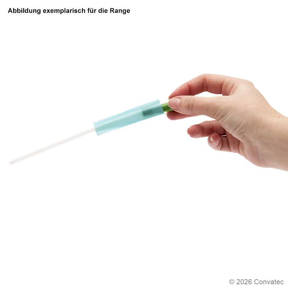 GentleCath Glide für Frauen Ch. 8 (30 Stck.) hydrophile Einmalkatheter mit gerader Spitze