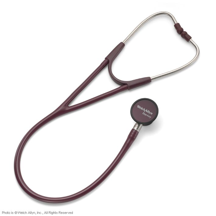 Tycos Elite Stethoskop 71 cm (28''), burgunderrot