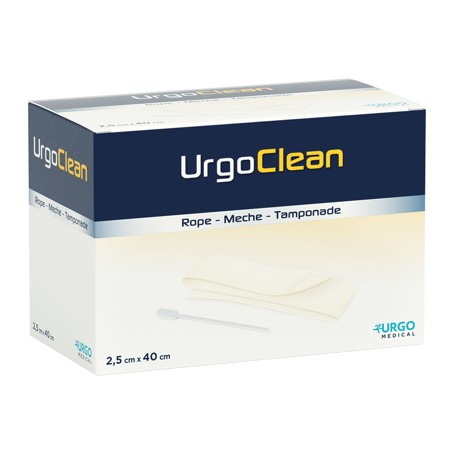 UrgoClean Tamponaden, 2,5 x 40 cm
