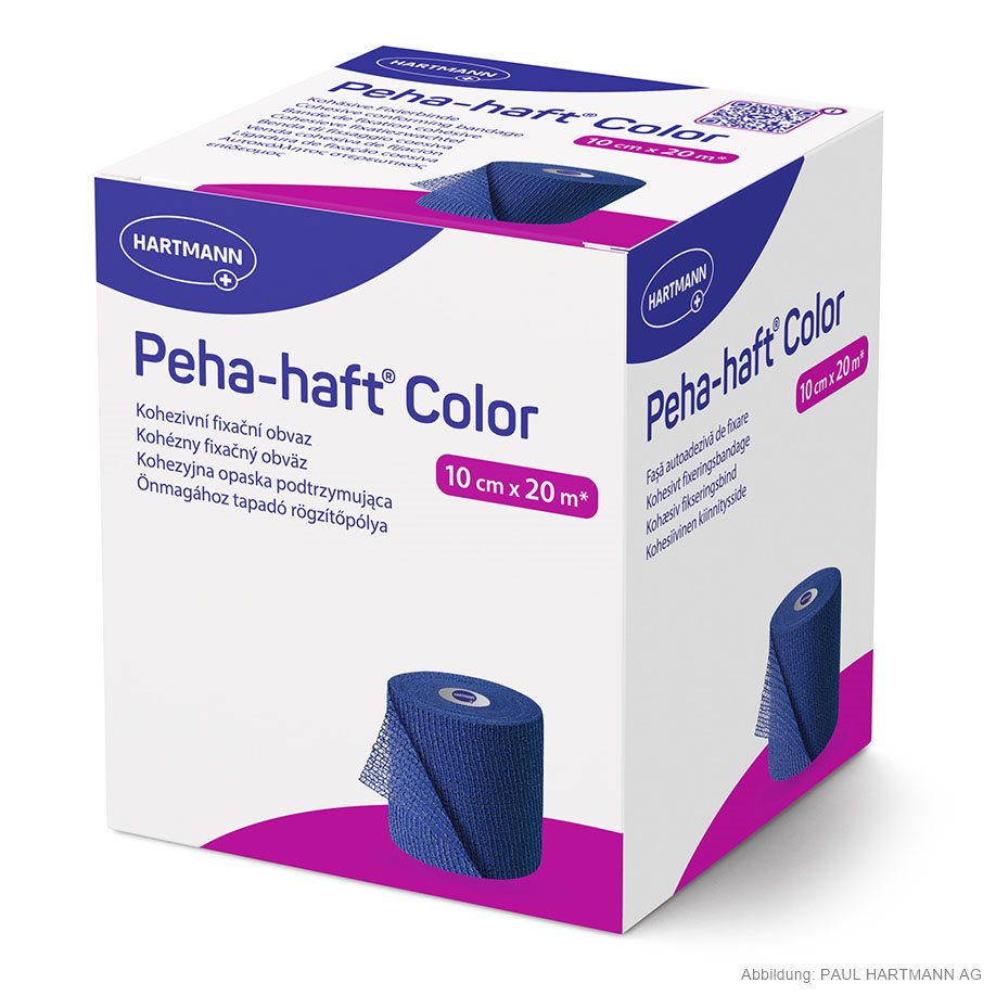 Peha-haft Color blau Fixierbinde