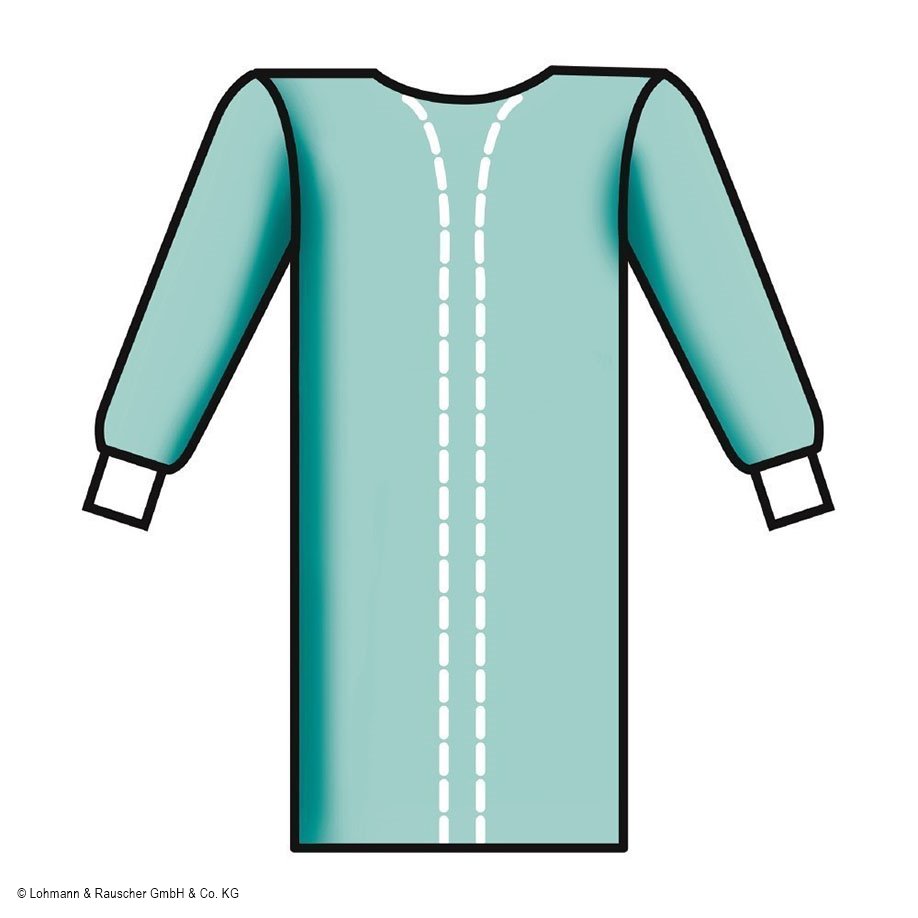 Sentinex PRO OP-Mäntel Basic, SMMS, ohne Einschlag, steril 130 cm (44 Stck.)