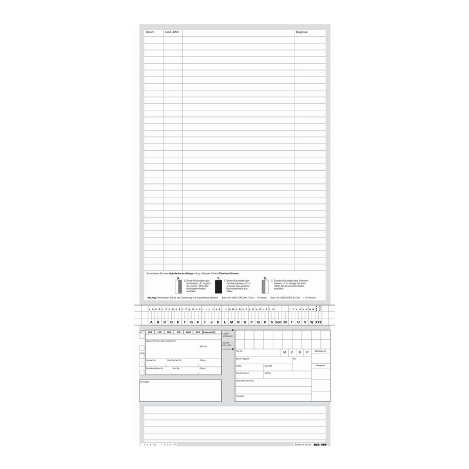 Karteitaschen ALPHAnorm DIN A5 quer Typ