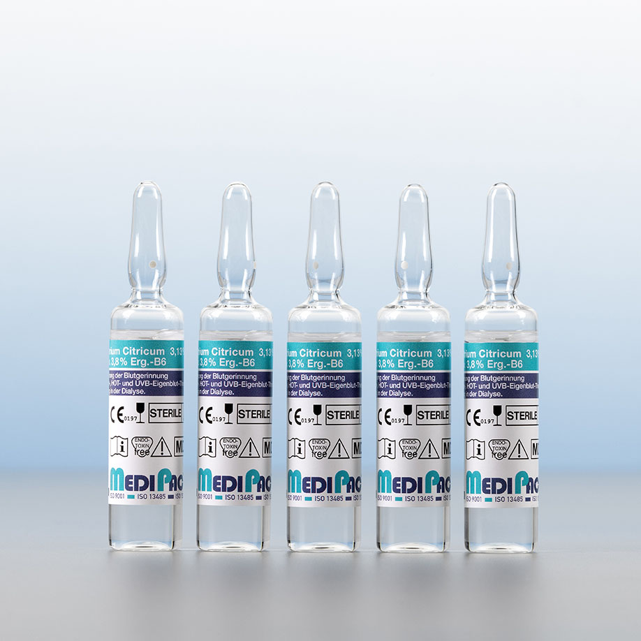 PPS Natriumcitrat 3,13 % (10 Ampullen à 10 ml)