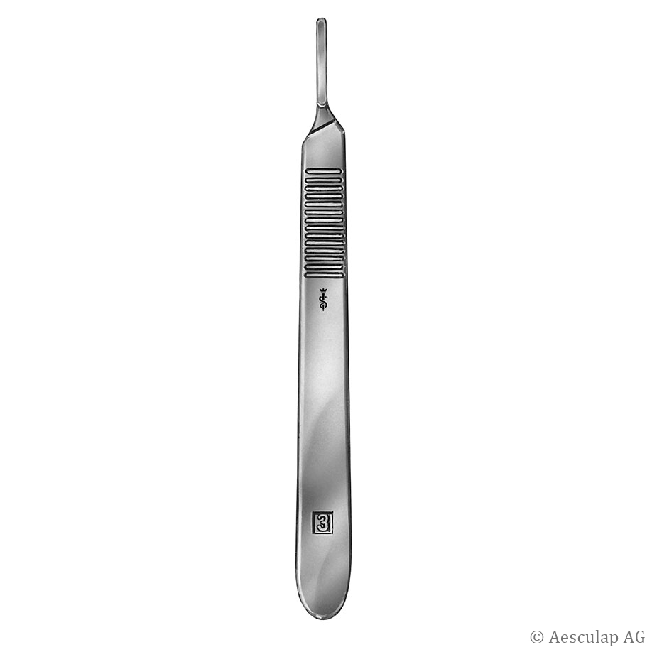 Skalpellgriff Nr. 3,