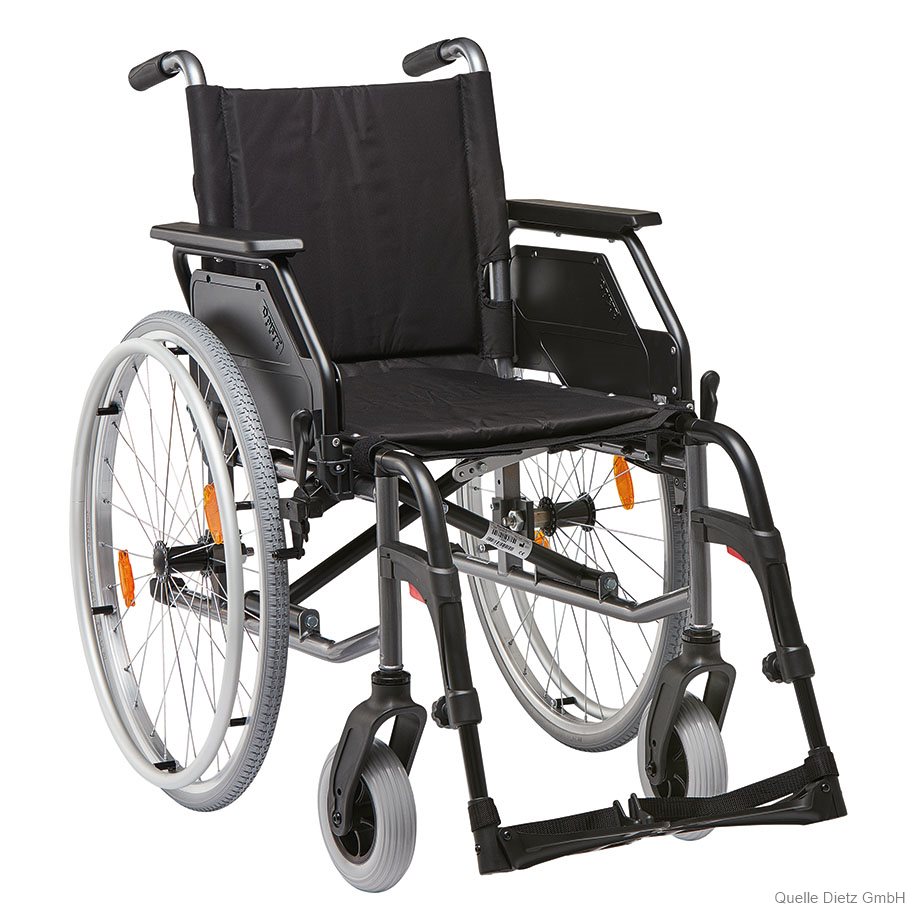 Faltrollstuhl Caneo_B anthrazit