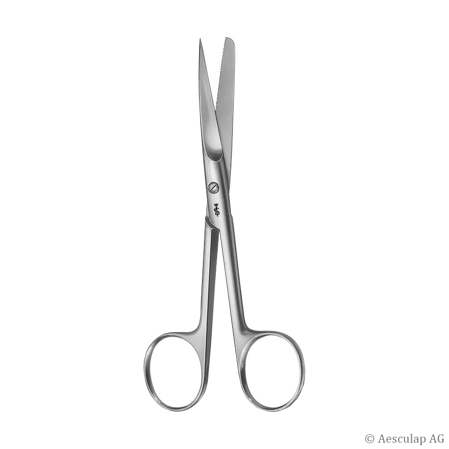 chir. Wundrandschere, gerade,