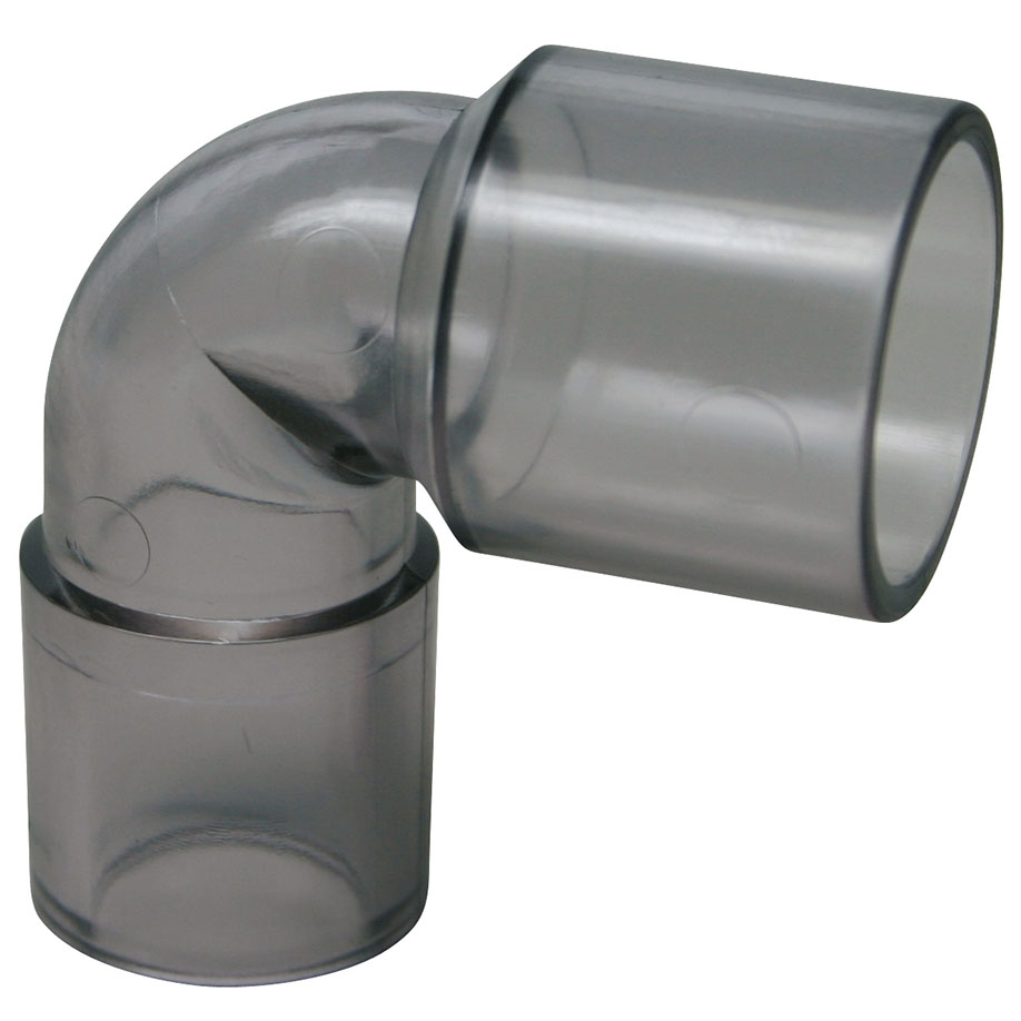 Maskenkrümmer 22 mm A.D./15 mm I.D. zu 22 mm I.D.