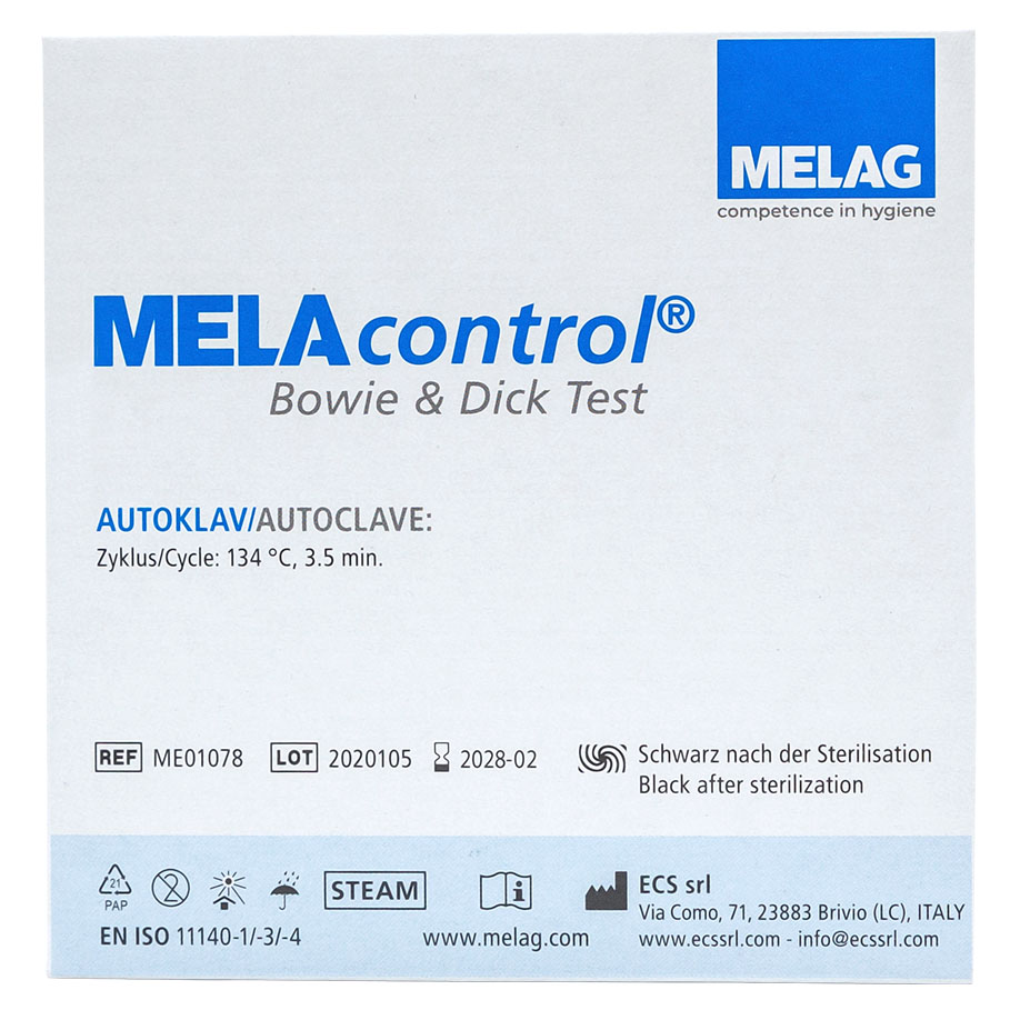 MELAcontrol Bowie & Dick Test