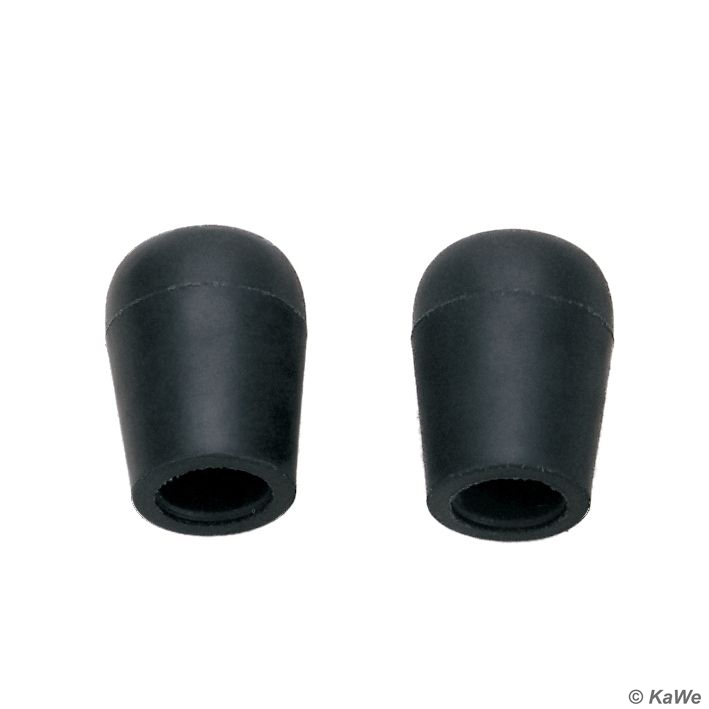 Ohroliven schwarz, innen Ø 6,5 mm