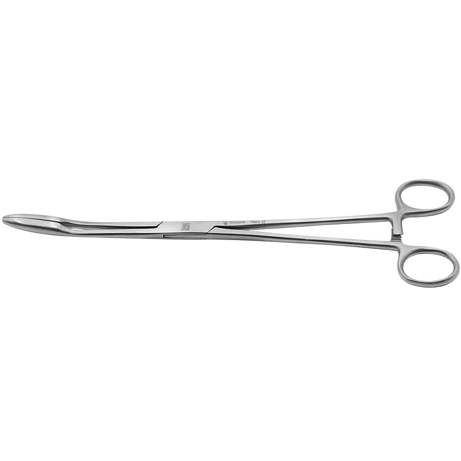 Gross-Maier Kornzange ratiomed gebogen, 25 cm, mit Sperre
