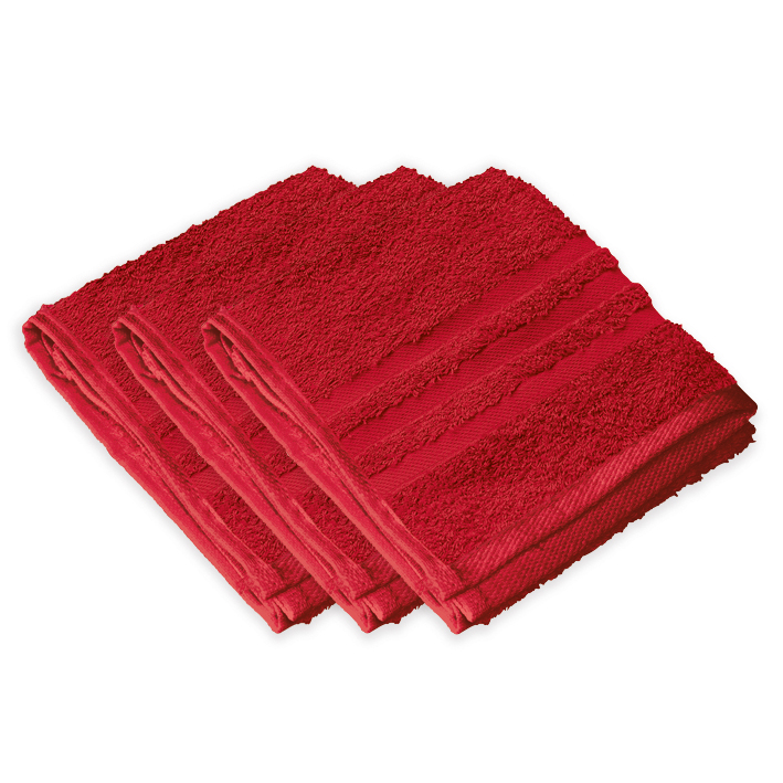 Gästetücher bordeaux,