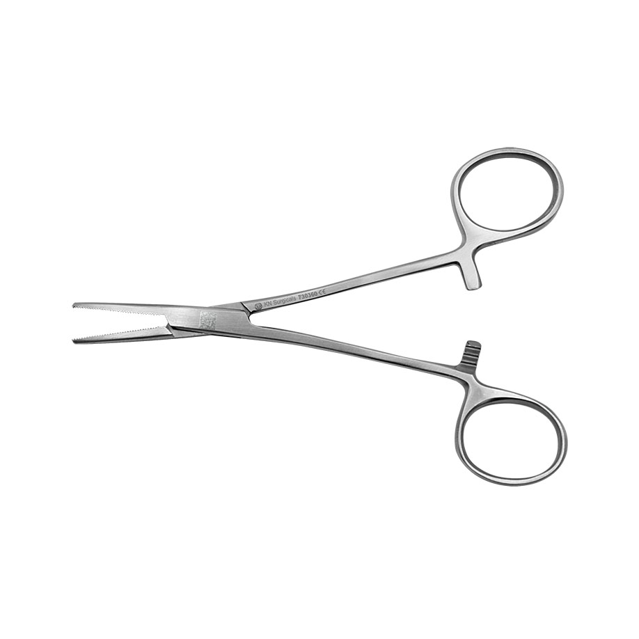Halsted Mosquito Arterienklemme ratiomed gerade, gerieft, 12,5 cm