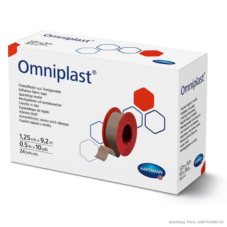 Omniplast Fixierpflaster 9,2 m x 1,25 cm