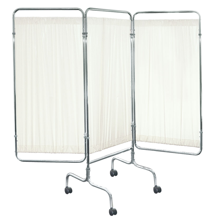 Wandschirm 3-flügelig, fahrbar