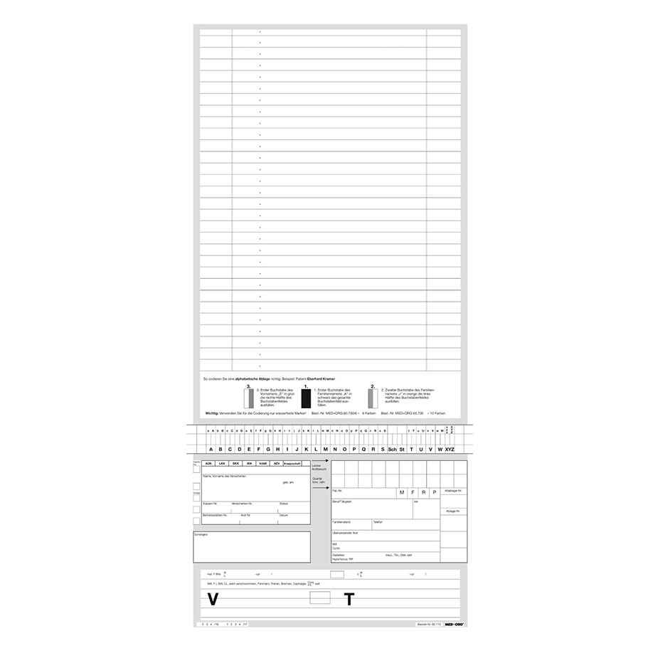 Karteitaschen ALPHAnorm DIN A5 quer