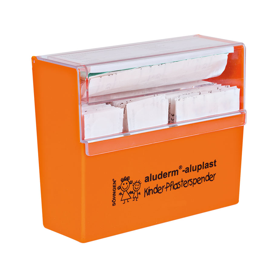 aluderm-aluplast Pflasterspender Kinder, gefüllt