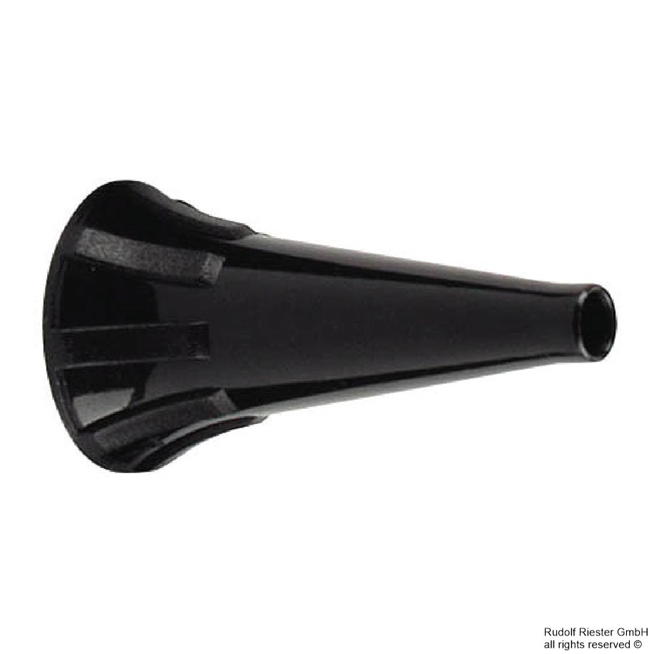 Einmal-Ohrtrichter, Ø 4 mm, schwarz