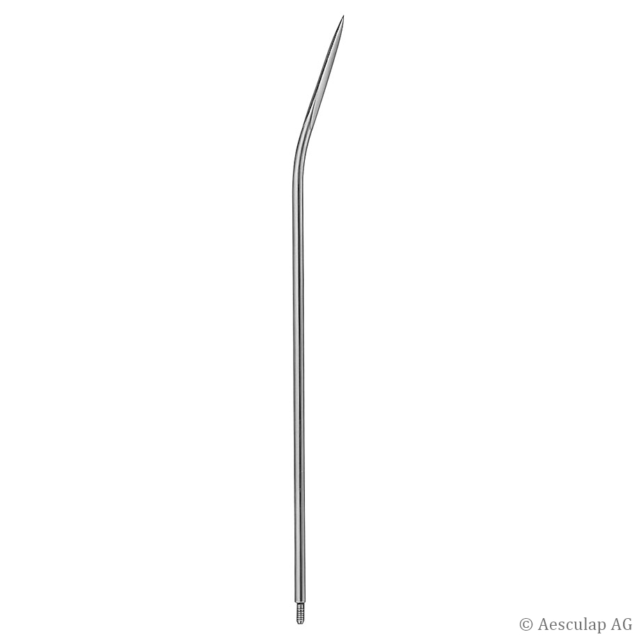 Redon Spike, Ch. 14, Slightly curved, triangular tip, 190 mm,