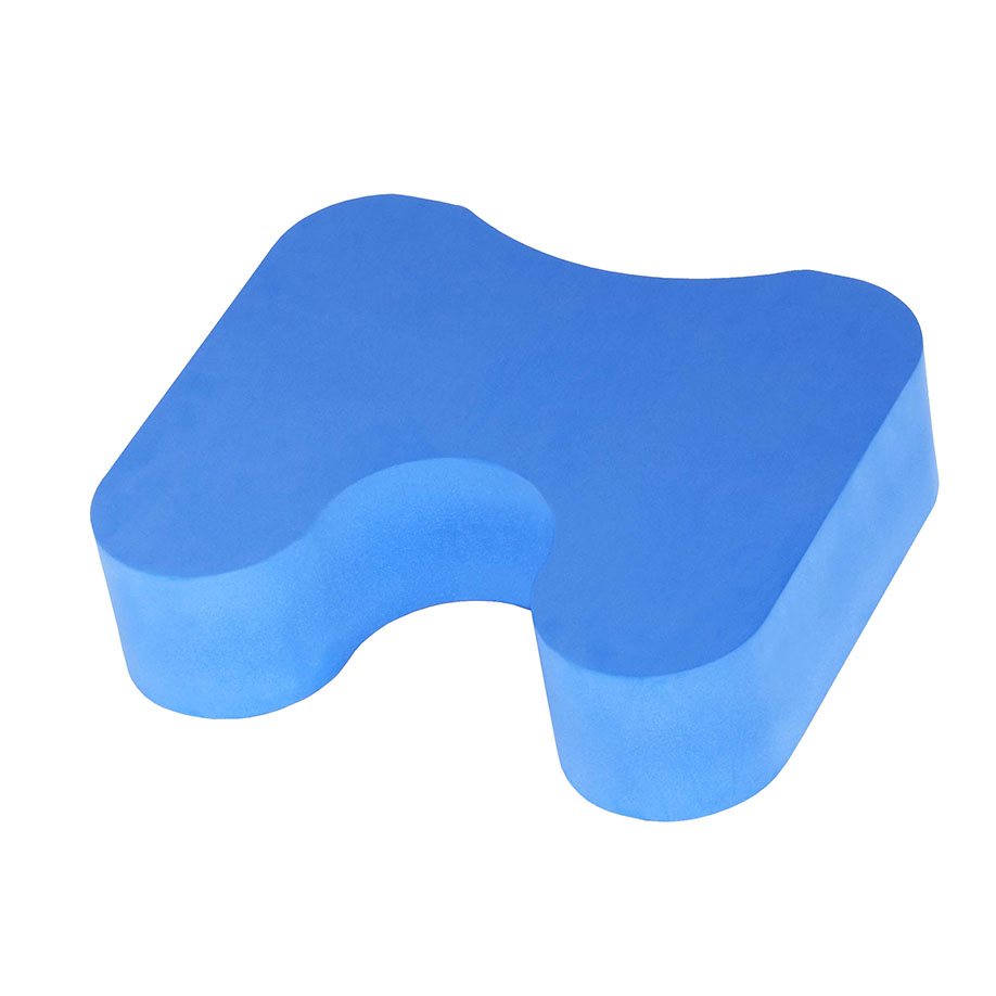 Alpha Fußstuhl, blau,