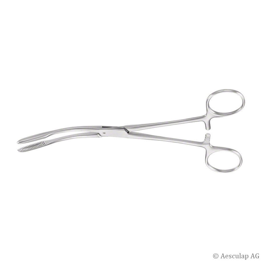 Kornzange Gross, gebogen, mit Sperre,