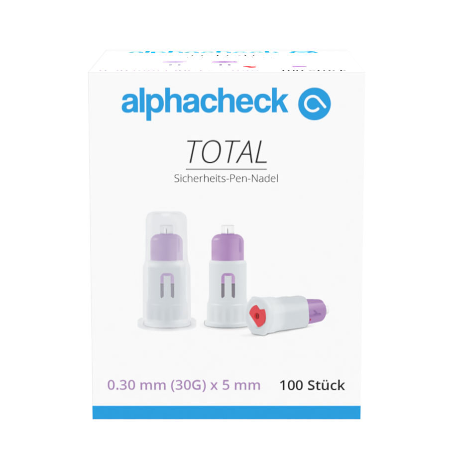 alphacheck TOTAL Sicherheits-Pen-Nadeln