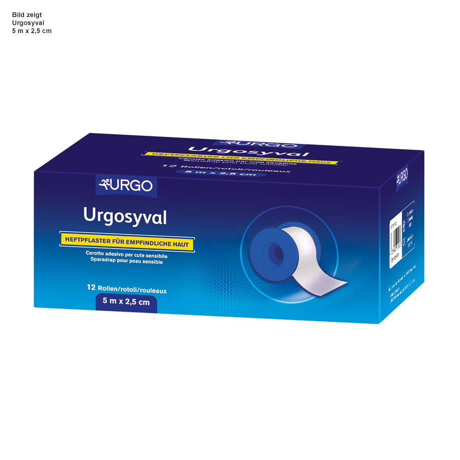 Urgosyval Rollenpflaster, weiß