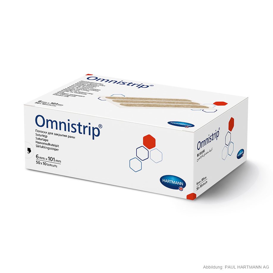 Omnistrip Wundnahtstreifen steril,