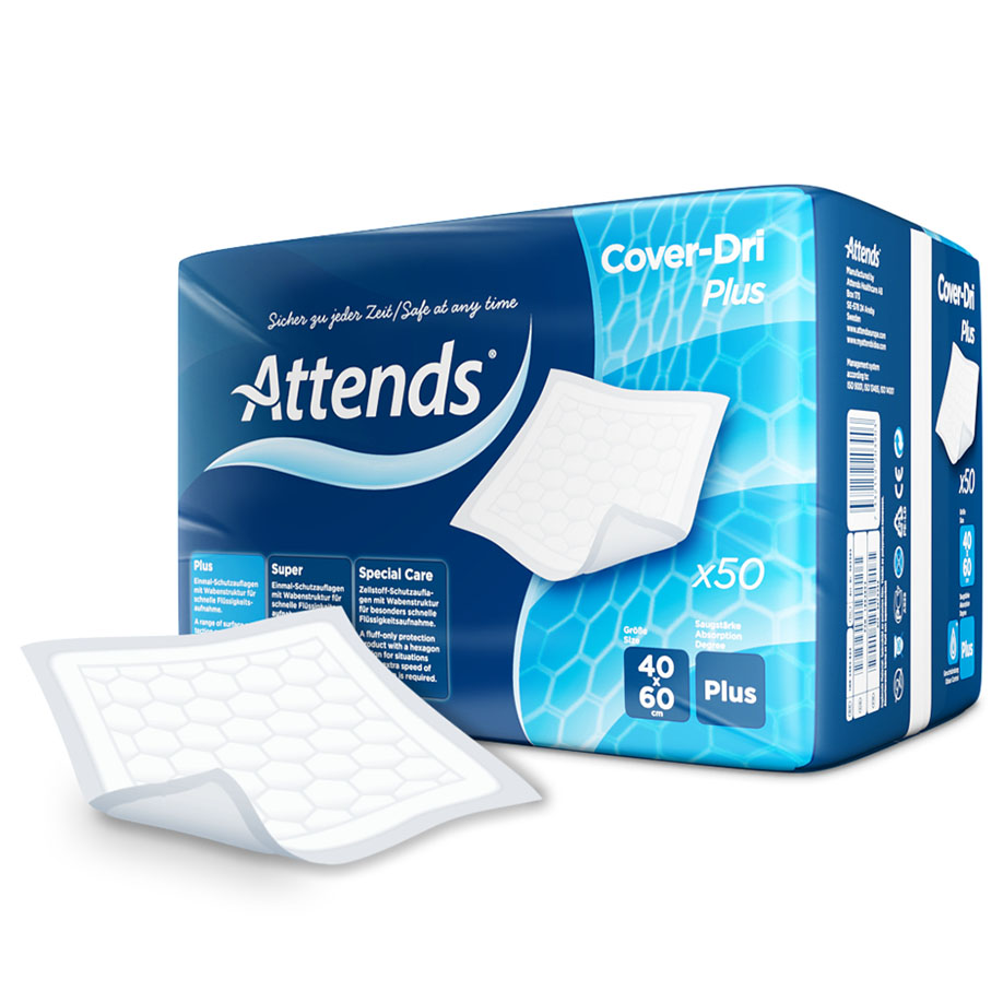 Attends Cover-Dri Plus 40 x 60 cm