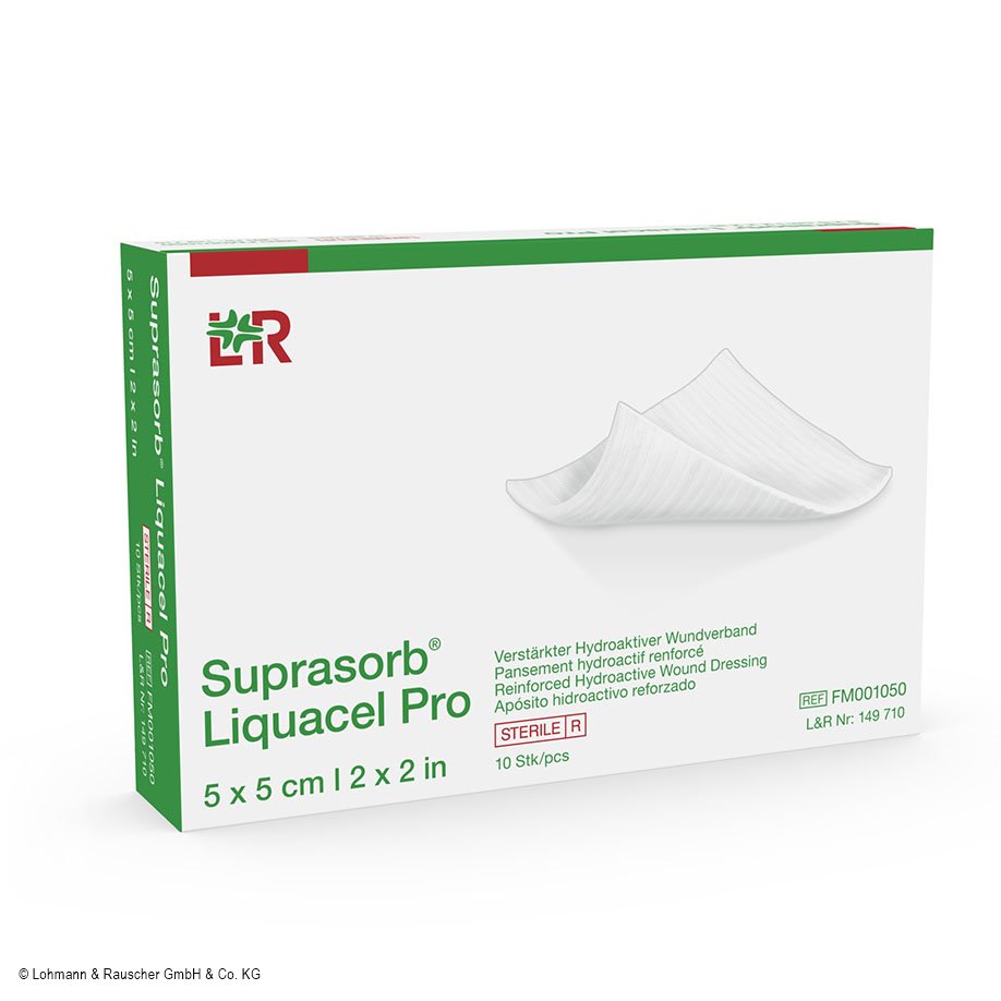 Suprasorb Liquacel Pro Kompresse
