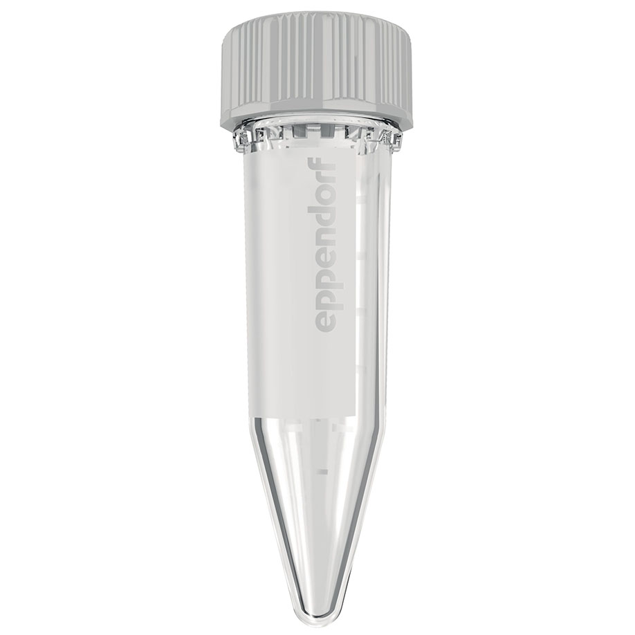 Tubes 5,0 ml PCR clean farblos, konisch