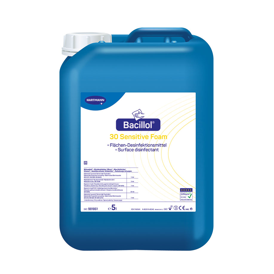 Bacillol 30 Sensitive Foam 5 Ltr.