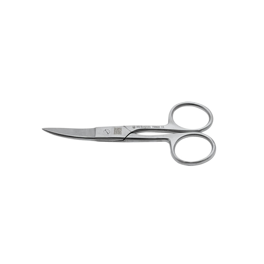 Nail Scissors ratiomed curved, 10 cm
