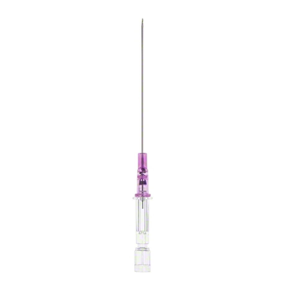 Introcan Safety PUR Venenverweilkanüle 20 G, 1,1 mm, rosa, 64 mm Stichlänge