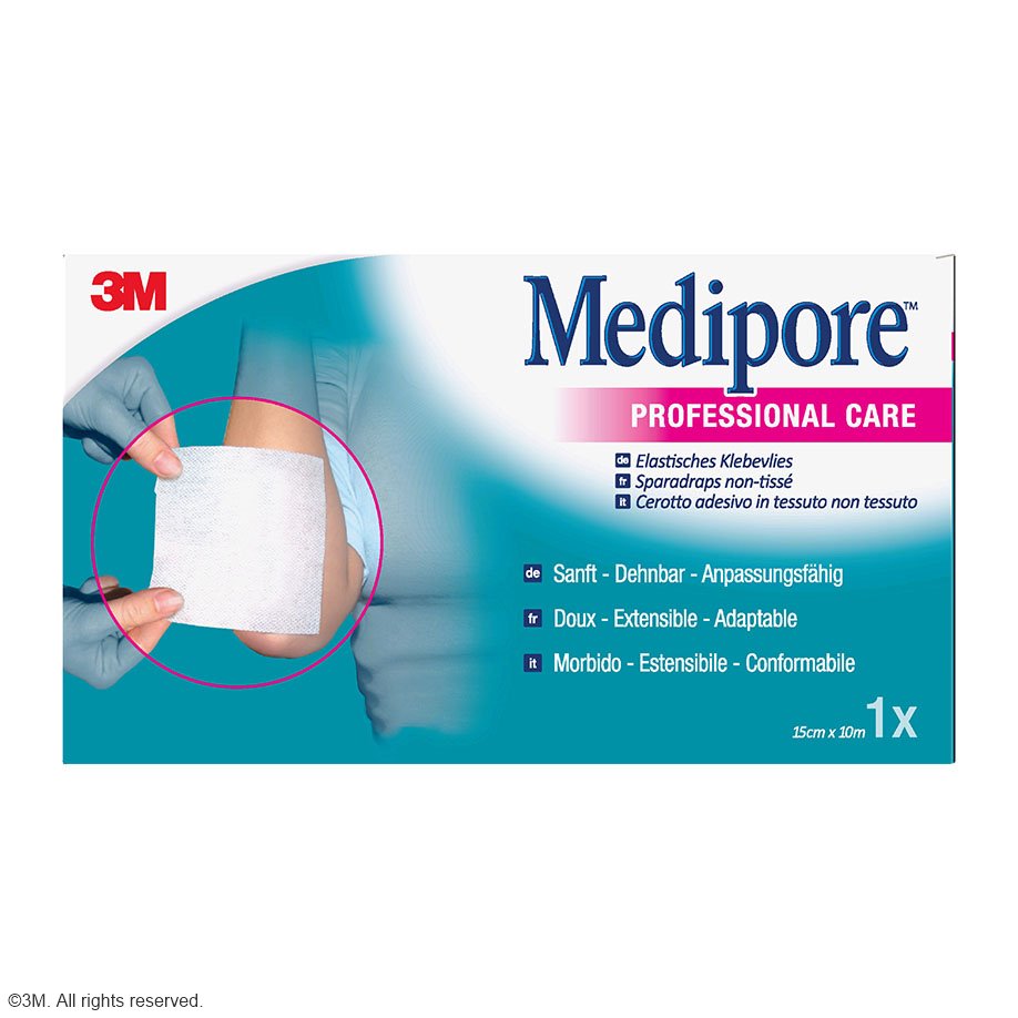 3M Medipore auf Liner, 15 cm x 10 m