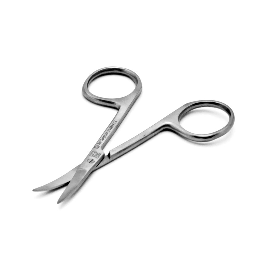 Fine Nail Scissors ratiomed curved, 9 cm