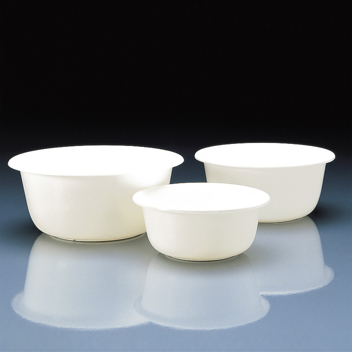 Schüssel, PP, weiß, rund,