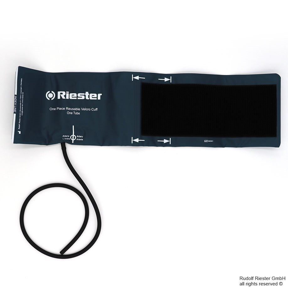 Klettenmanschette Erwachsene, polsterlos 54 x 14,5 cm, 1-Schlauch,