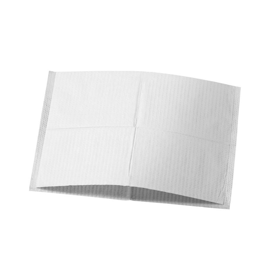 Kopfstützenschoner Tissue/PE, 25 x 33 cm, star white (500 Stck.)
