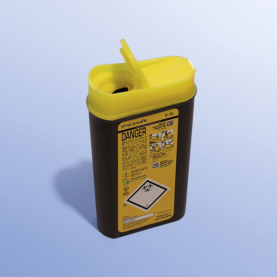 Abwurfbehälter Sharpsafe Exchange