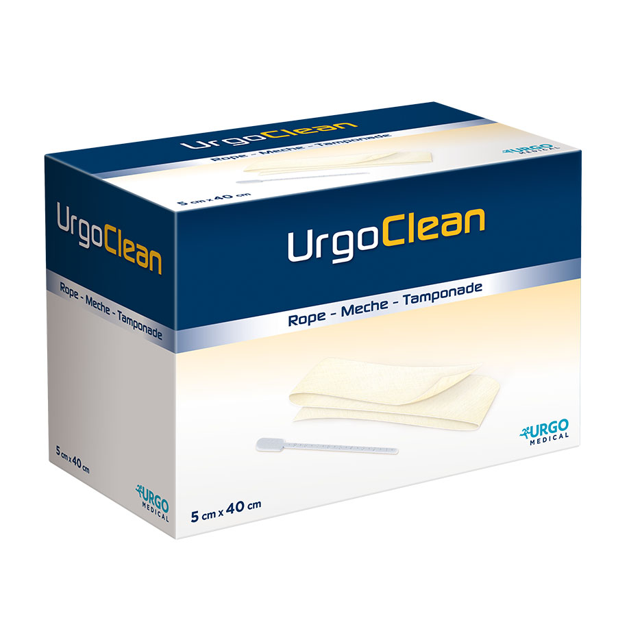 UrgoClean Tamponaden, 5 x 40 cm