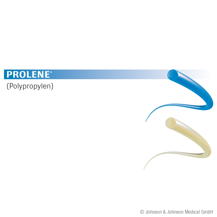 PROLENE 2 x TF 6/0=0,7 blau monofil