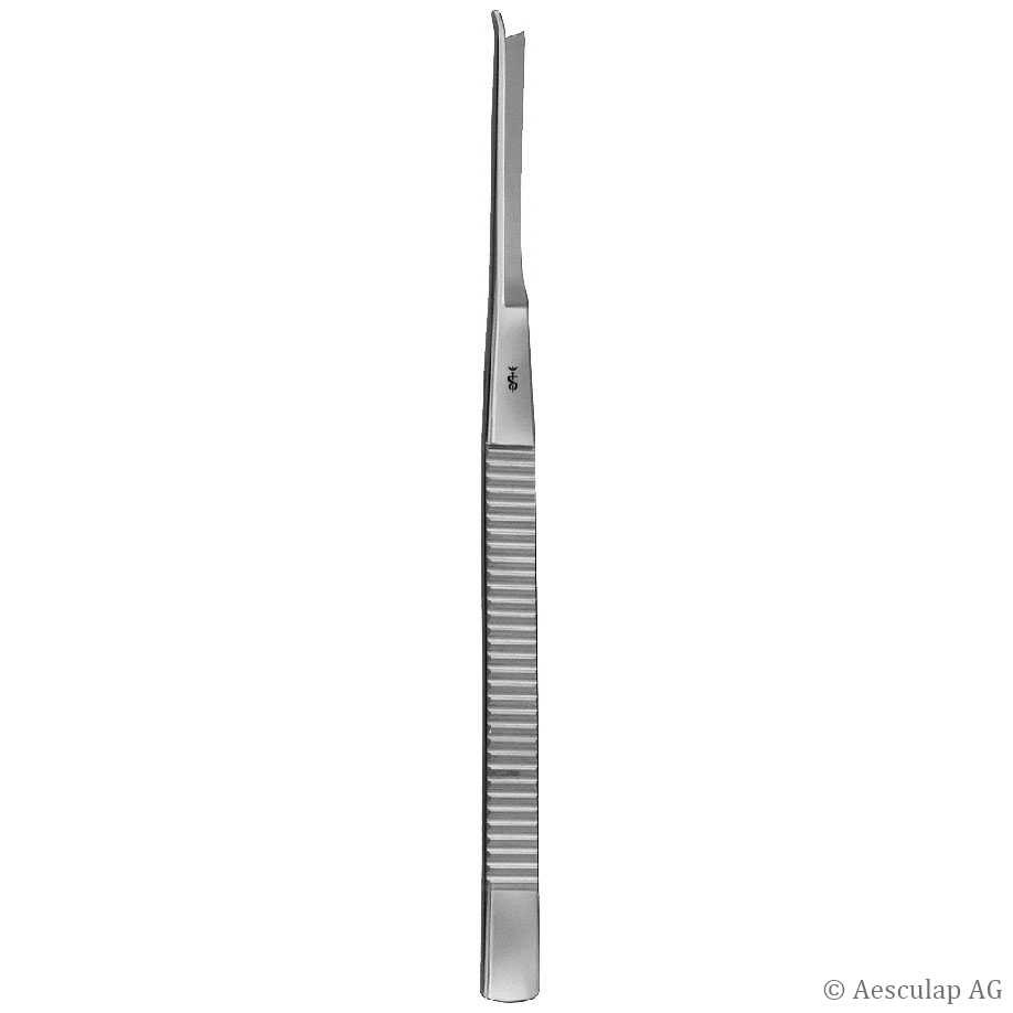 Osteotom Masing, links gebogen, 175 mm