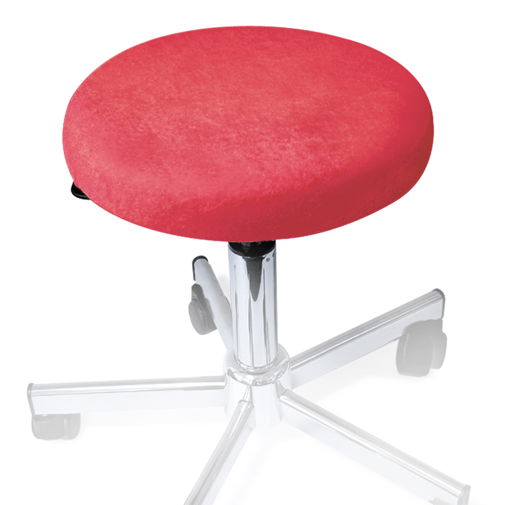 Hockerbezug Frottee bordeaux