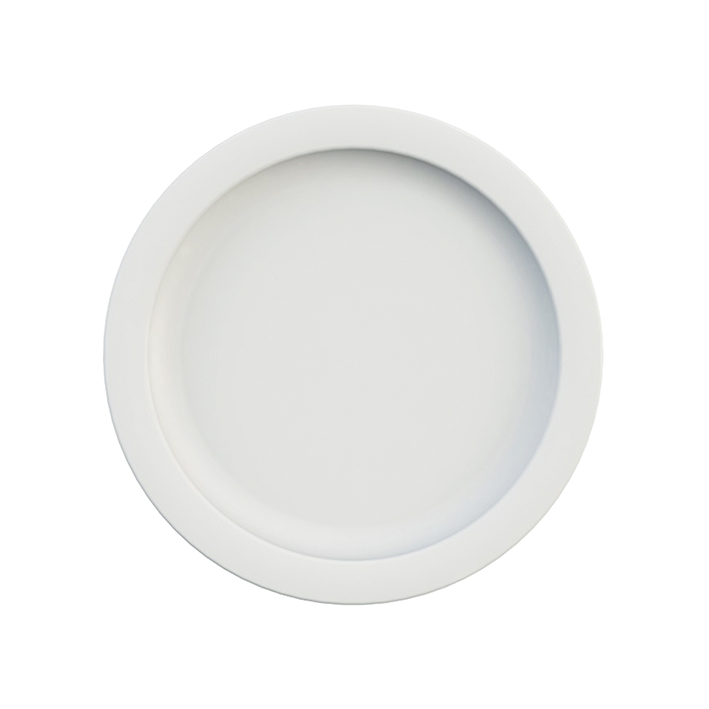 Teller flach Ø 24,1 cm, weiß