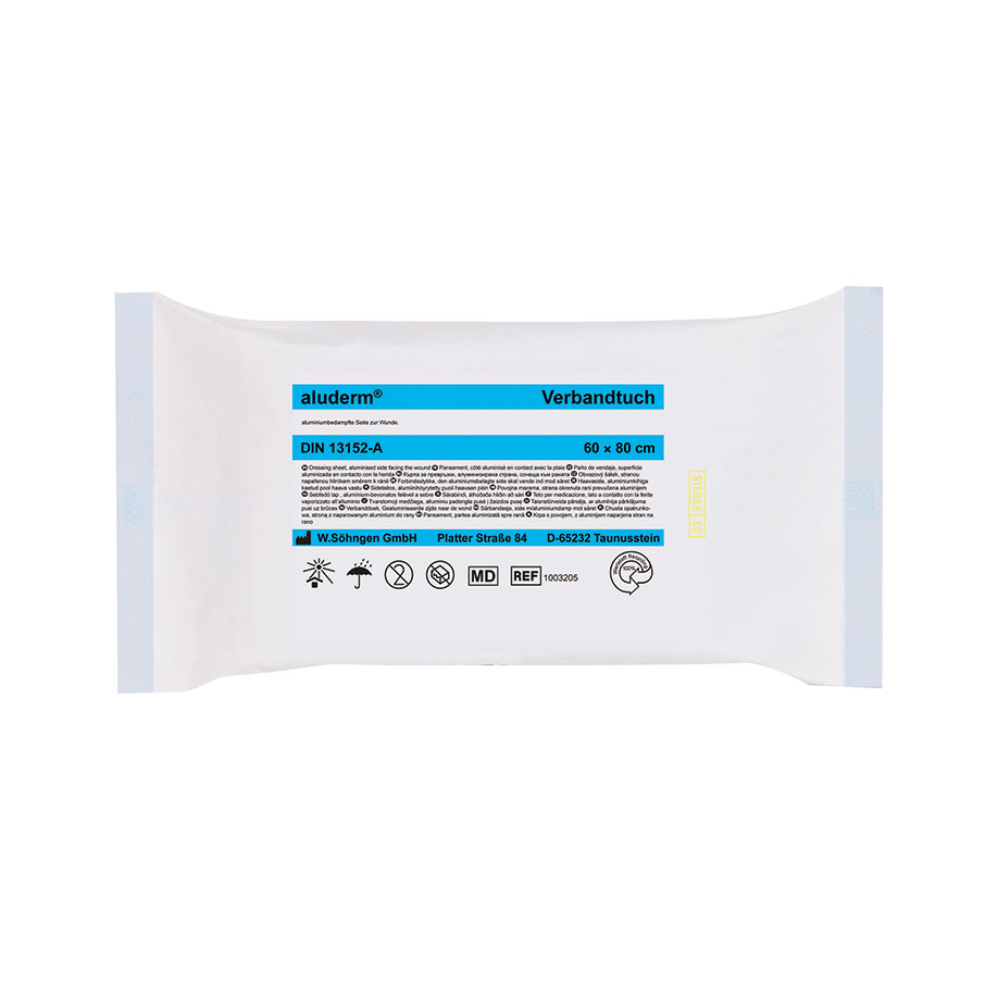 aluderm Dressing sheet approx.60 x 80 cm sterile
