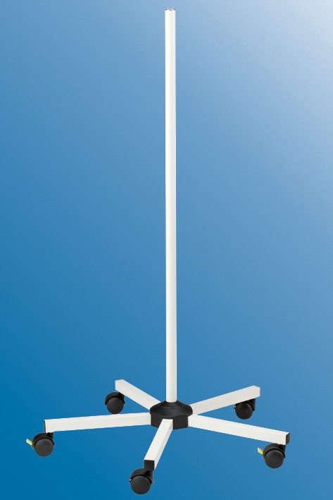 Standrohr auf Rollfuß, Stahl,