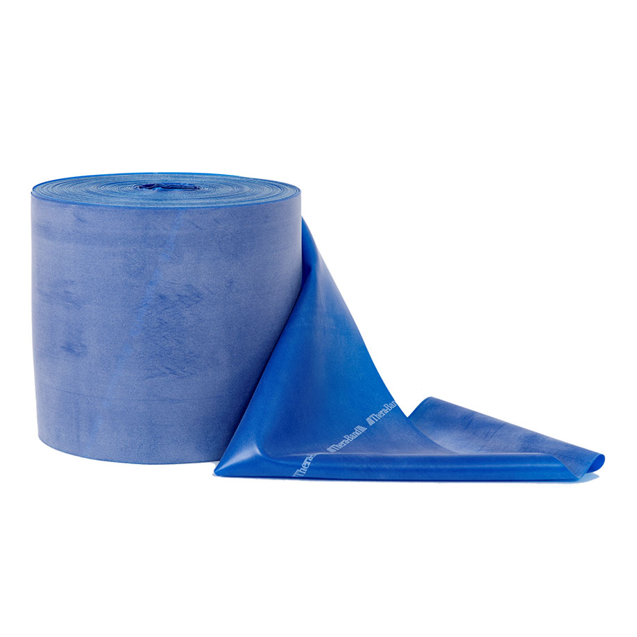 TheraBand 12,8 cm x 45,5 m, extra stark - blau