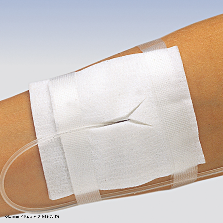 Vliwasoft Schlitzkompressen steril,